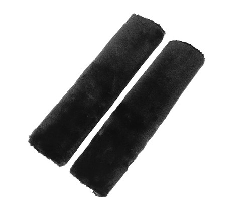 Black car seat belt cover - seat,